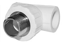 四川PPR管件——家裝用PP-R外絲三通